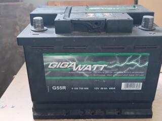 Аккумулятор GIGAWATT G55R 56Ah 480A под восстановление