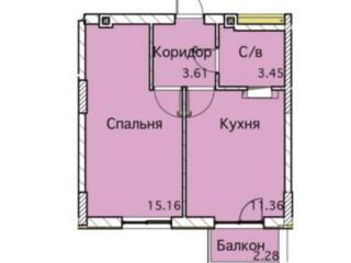 Продам 1-но кімнатну квартиру в новому будинку