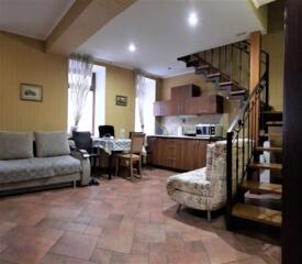 Кухня-студия и спальня в центре, ул. Канатная/М. Арнаутская