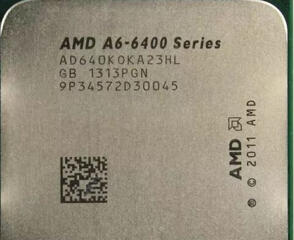 Процессор AMD A6-6400 и AMD Athlon 64 X2 4000+