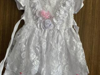 Продам платье для девочки, возраст 4-5 лет. Новогод. корону