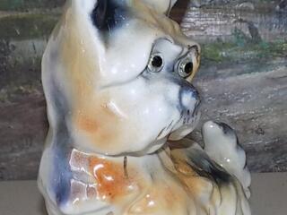 Статуэтка Фарфор Собака Терьер ГДР.