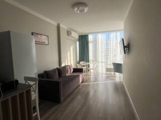 Сдам квартиру в ЖК Гагарин Плаза с хорошим ремонтом, вид моря