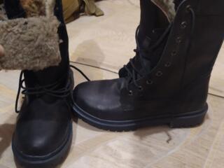 Военные ботинки с мехом