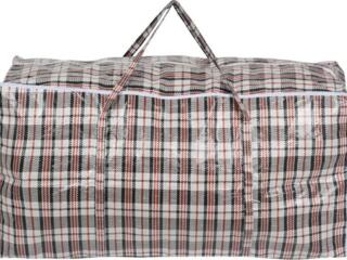 Сумка / баул на молнии Клетка, 100х50х40 см