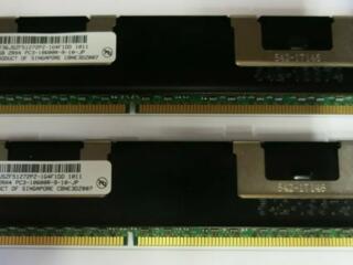 MICRON 4GB PC3-10600R DDR3-1333 (4 штуки комплектом)