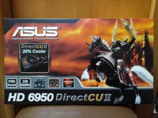 Продается видеокарта ASUS EAH6950 DCII в новом состоянии!