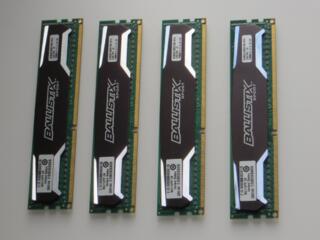 Продам комплект памяти DDR3 на 32GB (4*8GB) Crucial (Ballistix Sport)