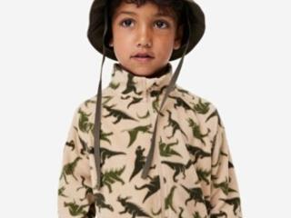 НОВАЯ флисовая куртка H&M на 6-7 лет