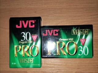 Видеокассеты JVC 30 PRO VHS C