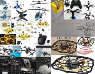 Продам новые в упаковке модель аккумуляторного вертолета и дроны.