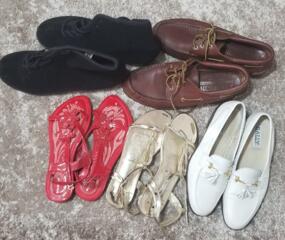 Продам теплые ботиночки, 44 рр-150 руб.,туфли коричневые 44рр -100руб.,туфли белые