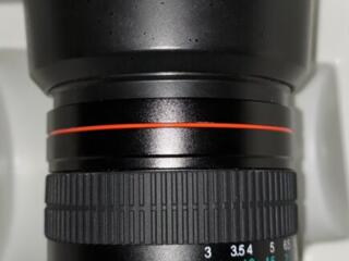 Lightdow 85mm/1.8 for Canon EOS и МС 3М-5СА 8/500мм