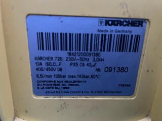 Karcher 720, 3kw, 220v, 10l/min, 140bar.