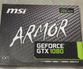 Продам видеокарту MSI GeForce GTX 1080