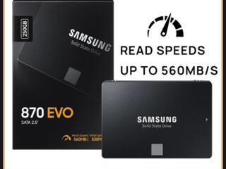 Самые быстрые SSD диски знаменитой фирмы Samsung PRO и EvO с гарантией