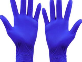 Mănuși nitril negru, nitril albastru, latex pudrat/nepudrat, vinil