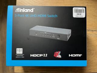 Inland 5-Port 4K UHD HDMI Switch (USA)