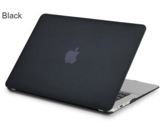Защитный ЧЕХОЛ для НОУТБУКА MacBook Air 13 black matt / прозрачный