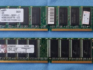 512Mb SDRAM PC-133, 1024Mb DDR-400