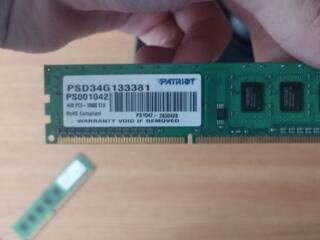 Продам оперативную память Patriot DDR3 1333 MHz Cl9