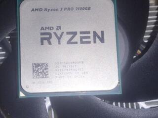 AMD Ryzen 3 PRO 2100GE + кулер