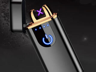 Зажигалка USB Lighter (Черный) / 05 /8070