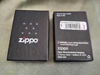 Новая оригинальная зажигалка Zippo