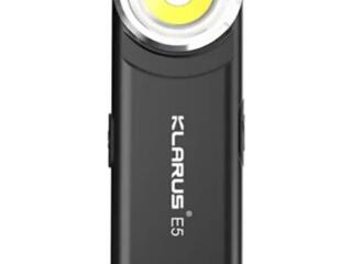 Светодиодный фонарь ''Klarus E5'', аккумуляторный, новый, в упаковке.