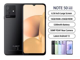 Cubot Note 50 VoLTE (16/256 GB) (камера 50/8/2 MP) (батарея 5200 mAh)