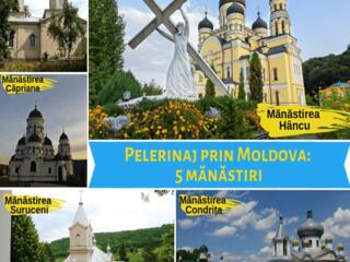 Exursii pentru grupuri prin Moldova -2024, grup de 20-23-38 locuri