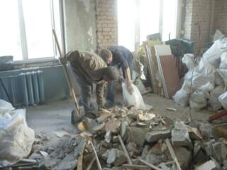 Вывоз мусора.