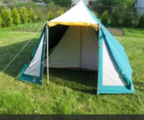 4-местная палатка, столик