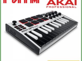 Миди клавиатура AKAI MPK MINI MK3 White в м. м. "РИТМ"