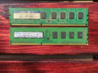 DDR 3 2гиг. 2шт. 50р за пару. Характеристики на фото