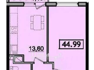 Продам квартиру в 59 Жемчужине. Общая площадь - 44.99 кв.м. Дом сдан. 