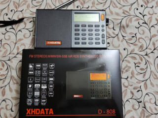XHDATA D 808. SSB. Air. FM Rds. 18650 батарея. Degen 1103.