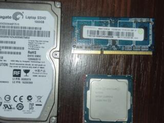 Intel Pentium G4560 1151 сокет 3.5ghz, жесткий диск SSHD 1тб, ddr3 2gb