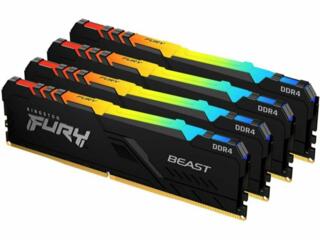 Kingston Fury Beast RGB DDR4 32Gb (4*8Gb) 3200MHZ