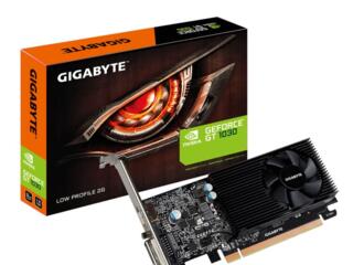 Видеокарта Gigabyte PCI-Ex GeForce GT 1030 Low Profile 2GB DDR4 (64bit