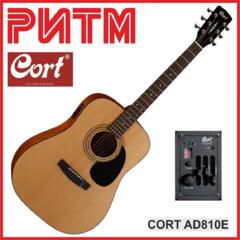 Электроакустическая гитара CORT AD810E NAT в м. м. "РИТМ"