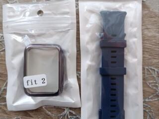 Huawei watch fit 2 ремешок и защита корпуса и стекла самих часов