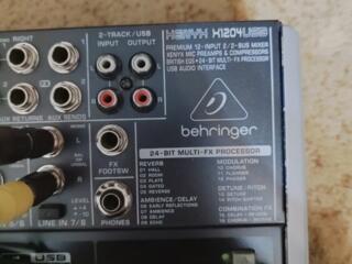 Продам микшерный пульт Behringer Xenyx X1204 USB