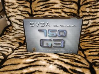 EVGA SuperNOVA G3 750 W 80PLUS Gold новый