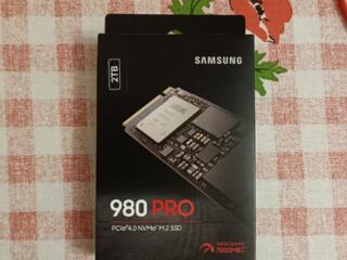 SAMSUNG 980 PRO SSD 2TB PCIe Gen 4 NVMe M. 2 - новый