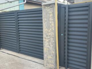 Вентилируемые ворота, заборы. "Роллет-Сервис". Срок изготовления 2дня