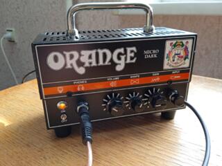 Гитарный усилитель Orange Micro Dark.