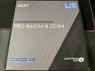 Продам MSI PRO B660M-B DDR4