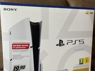 Продам абсолютно новую консоль PlayStation 5 slim disk edition 1tb.