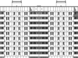 Трёхкомнатная квартира с автономным отоплением